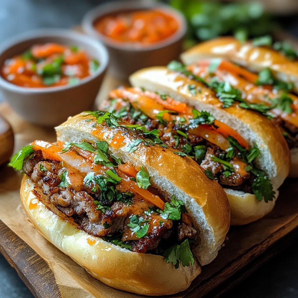 Pork Banh Mi Burger: An Incredible Amazing Recipe
