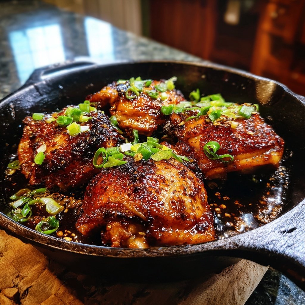 Ginger Soy Chicken Thighs