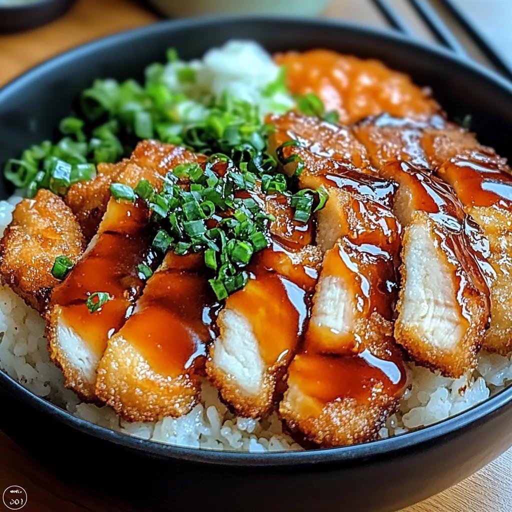 <p>Japanese Katsu Bowls with Tonkatsu Sauce: An Incredible 7-Ingredient Recipe</p>