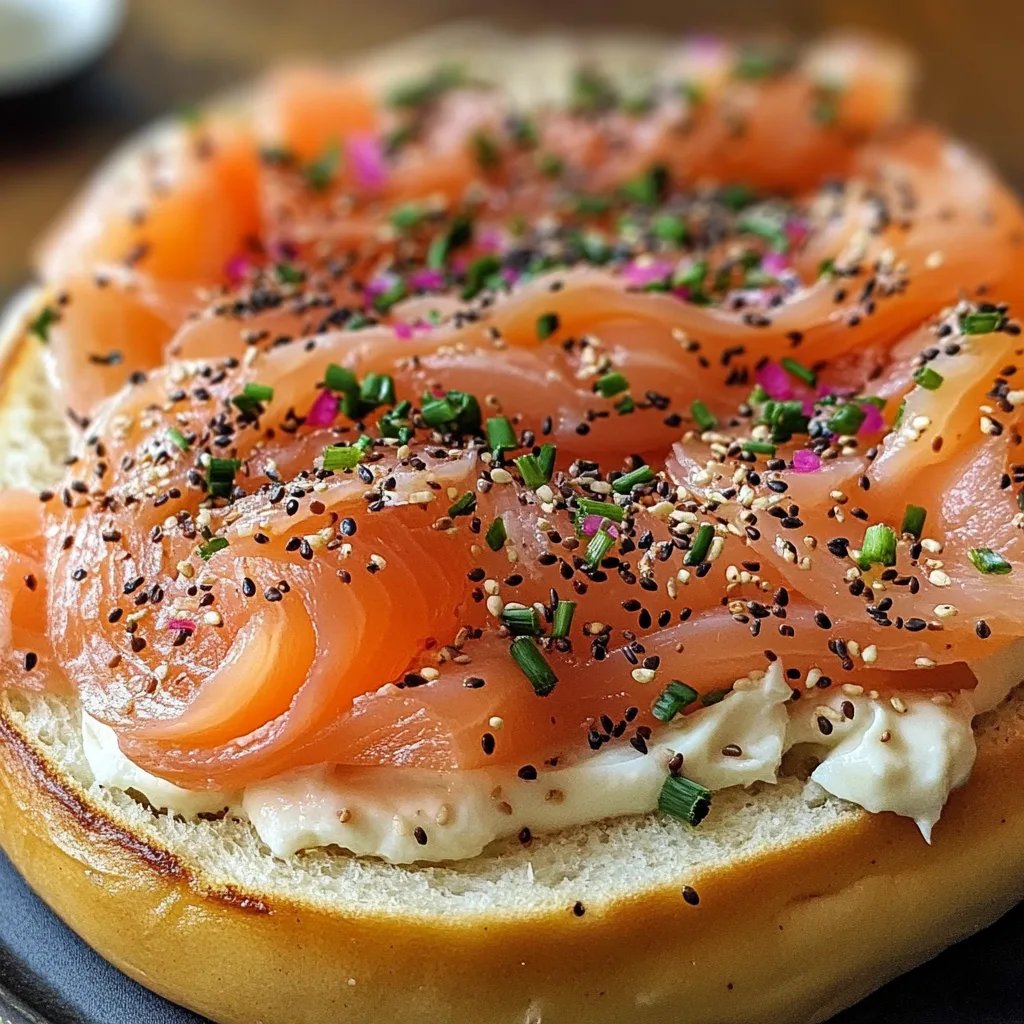 Smoked Salmon Bagel Dip