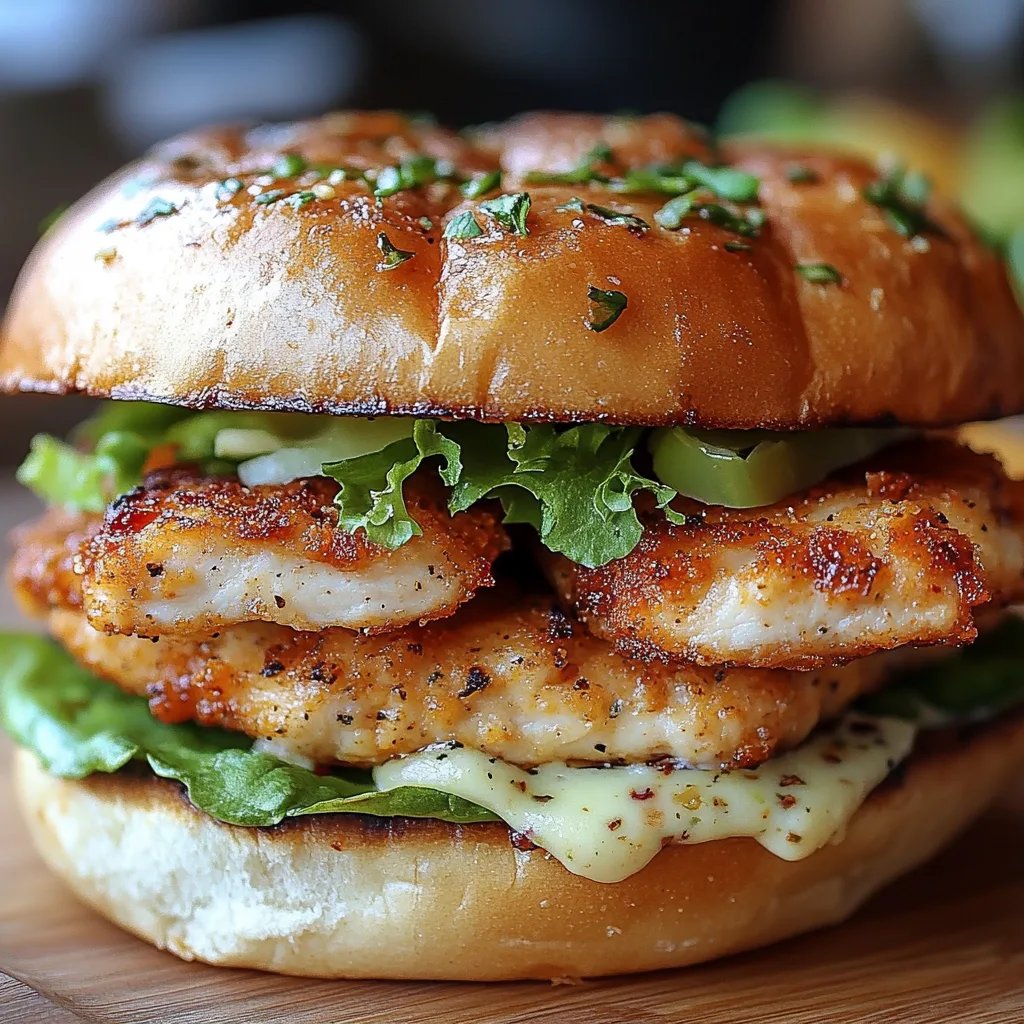 Crispy Chicken Caesar Sandwich: An Incredible Ultimate Recipe