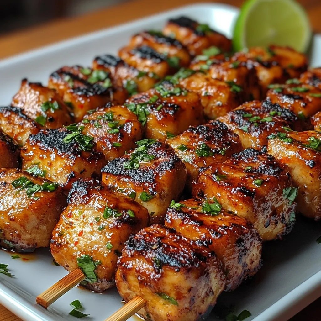 Grilled Thai Coconut Chicken Skewers: An Incredible Ultimate Recipe