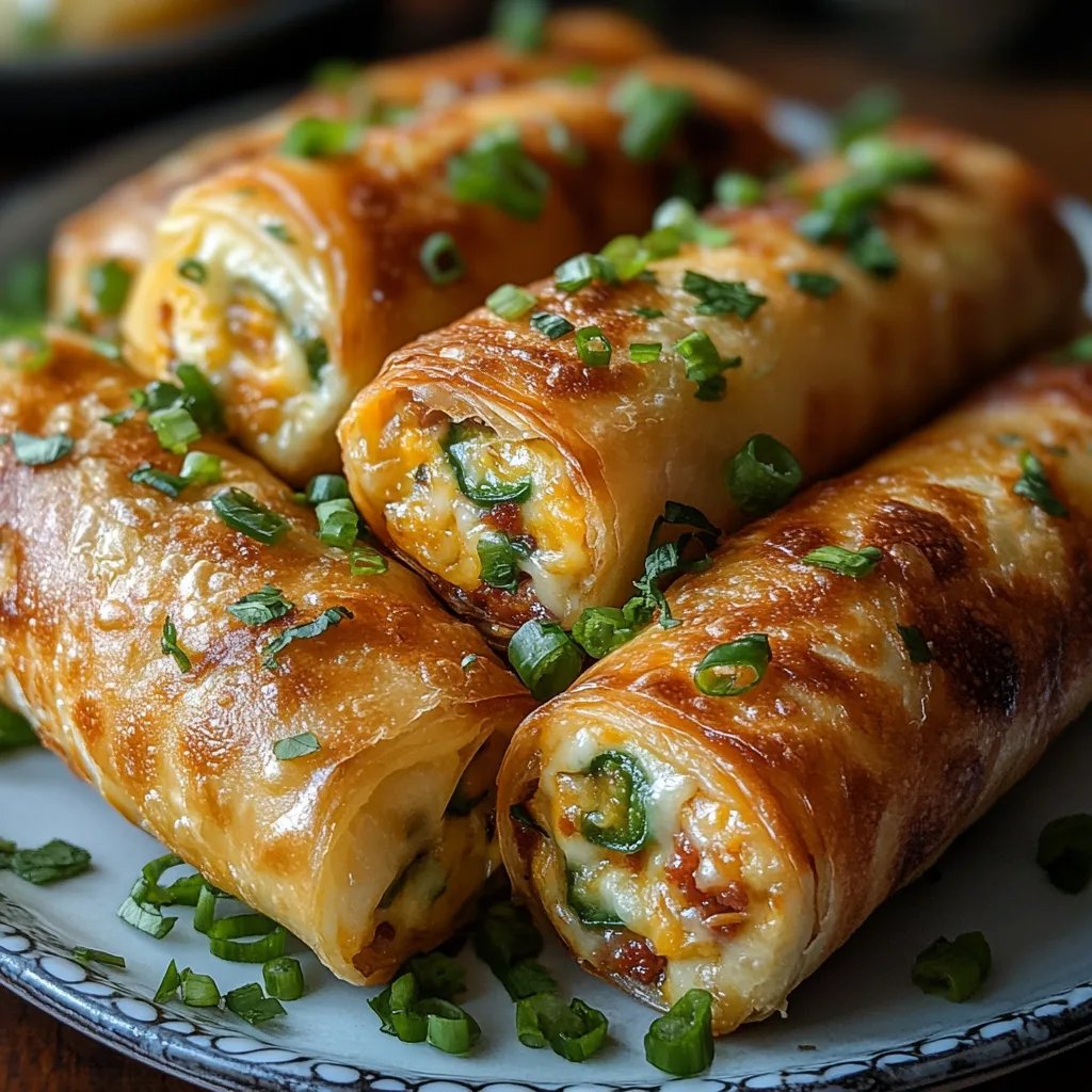 Jalapeno Popper Egg Rolls: An Incredible Ultimate Recipe