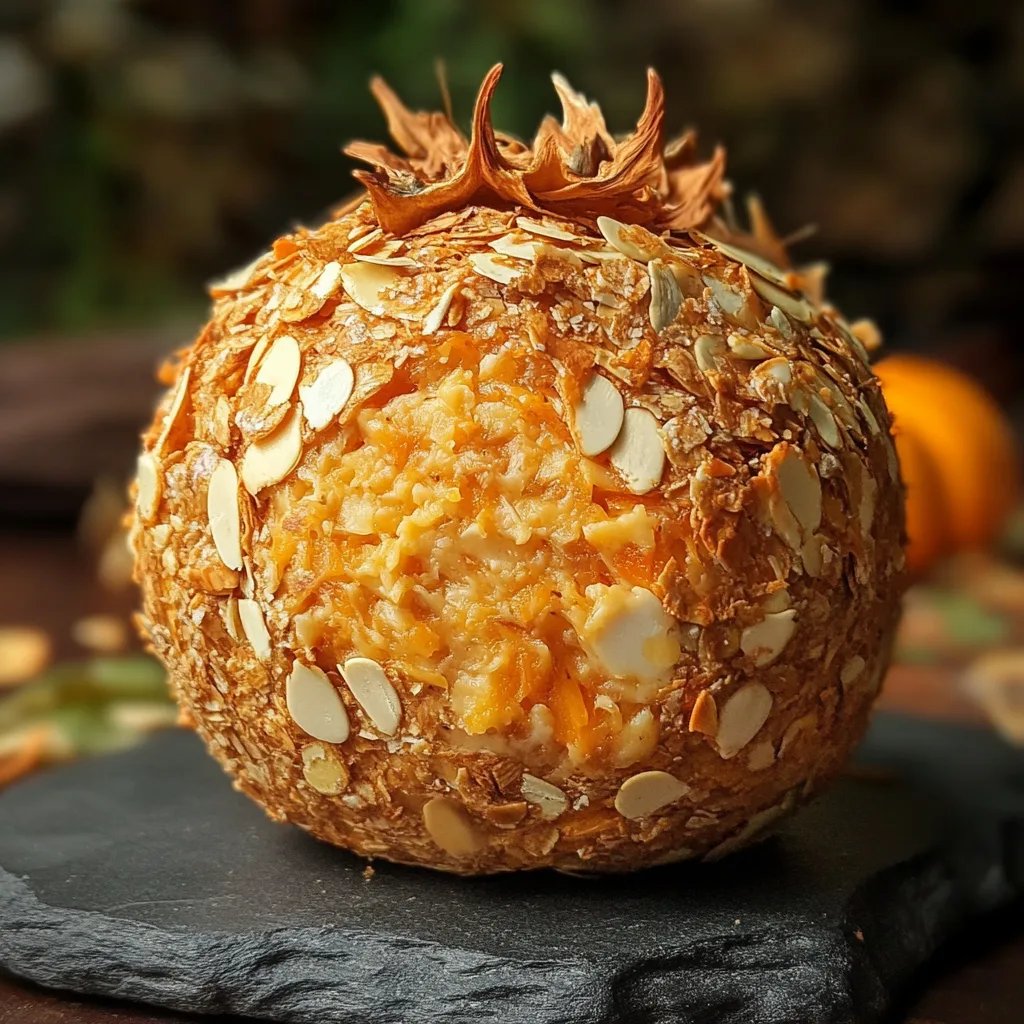 Showstopper Pumpkin Cheese Ball Recipe