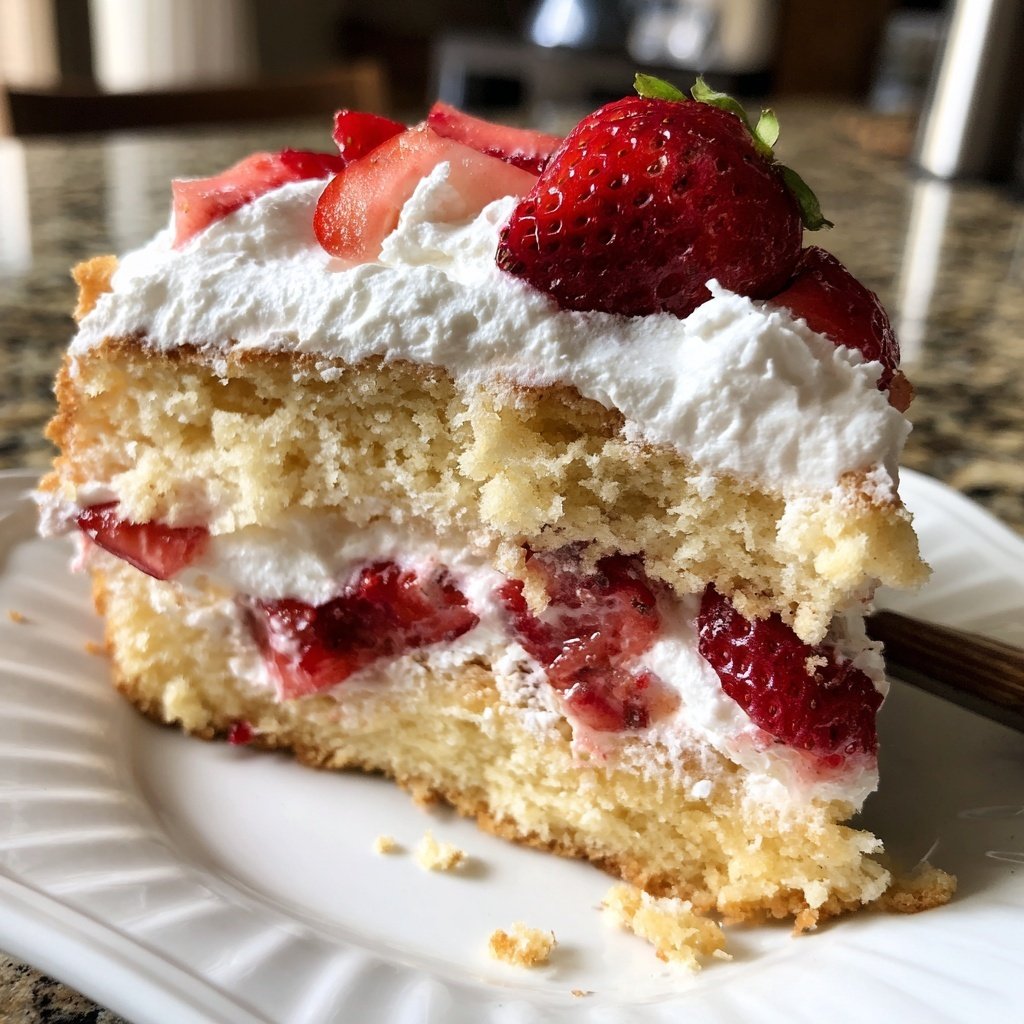 Vegan Strawberry Shortcake with Coconut Cream