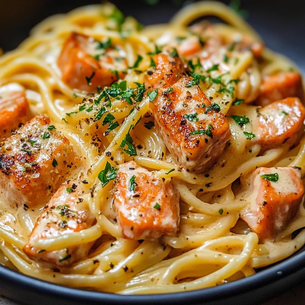 Creamy Smoked Salmon Pasta
