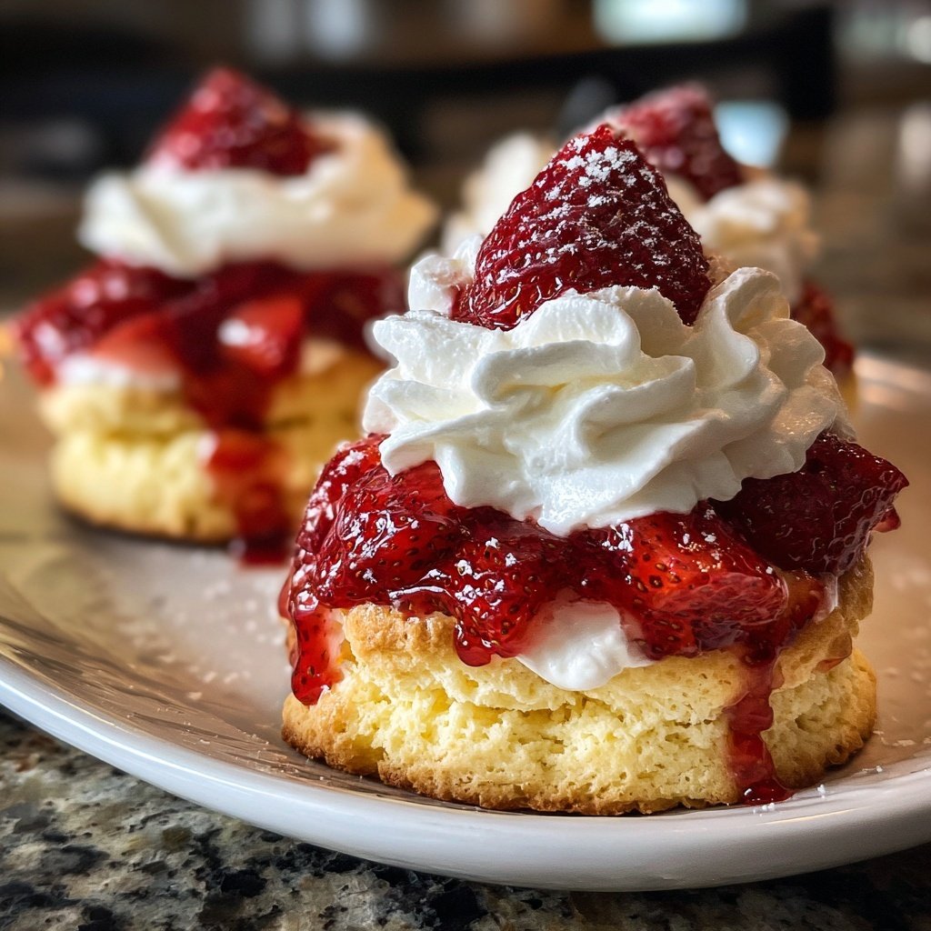 Mini Strawberry Shortcake Cups