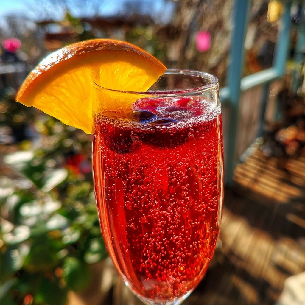 Cranberry Mimosa