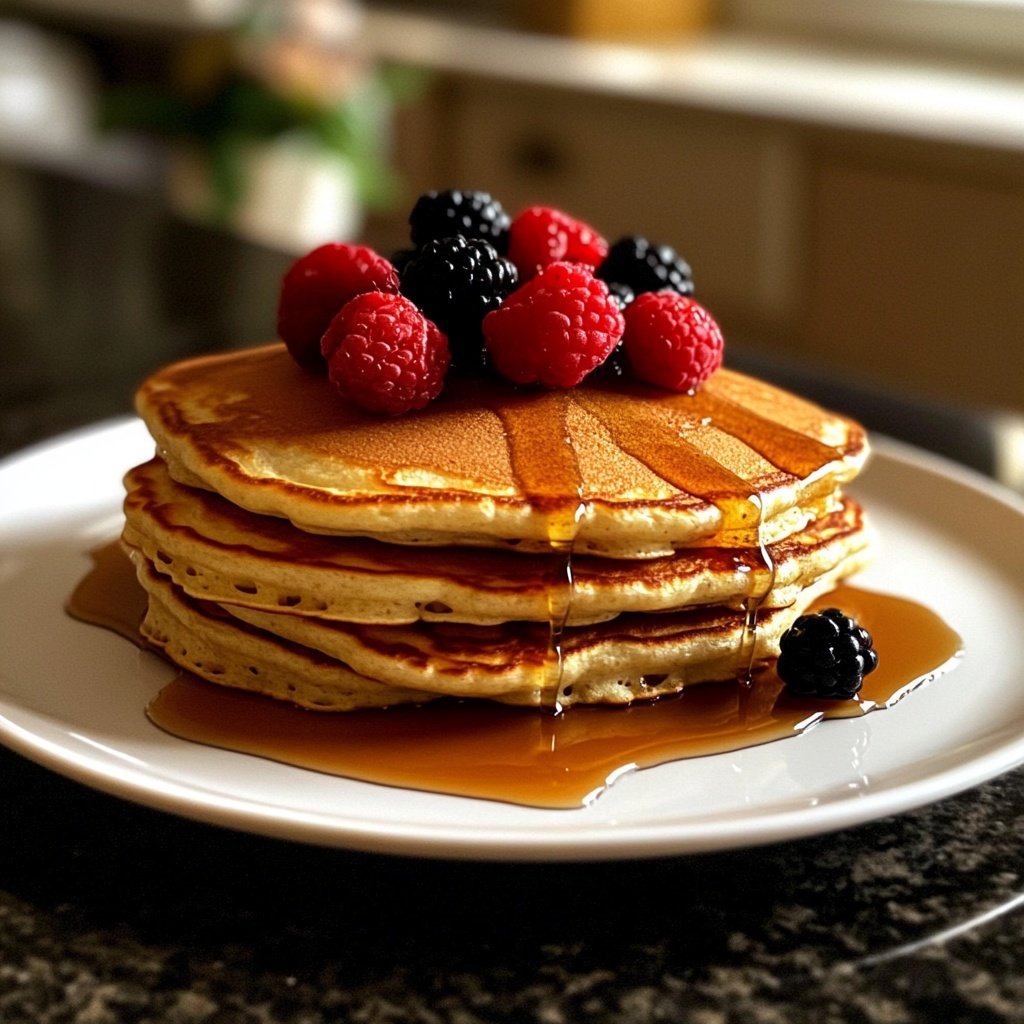 Fluffy Buttermilk Pancakes