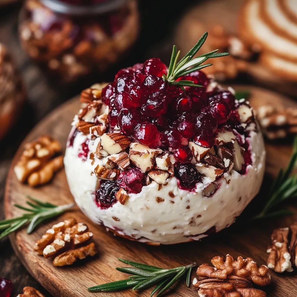 Cranberry Pecan Cheese Ball