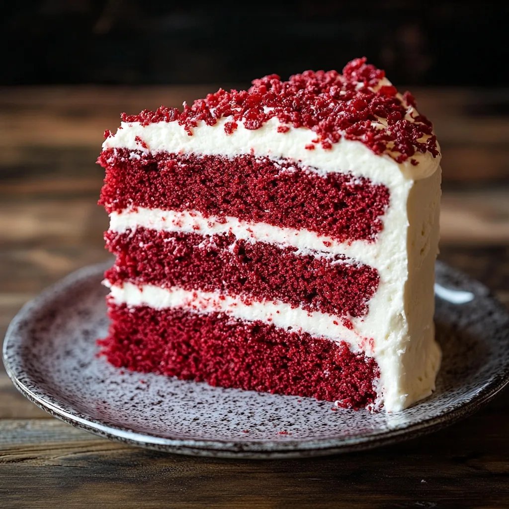Ultra Moist Red Velvet Cake