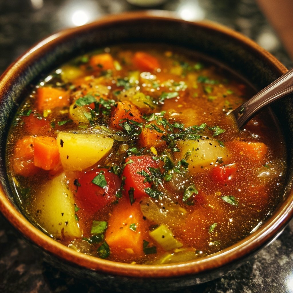 Hearty Vegetable Soup in Minutes