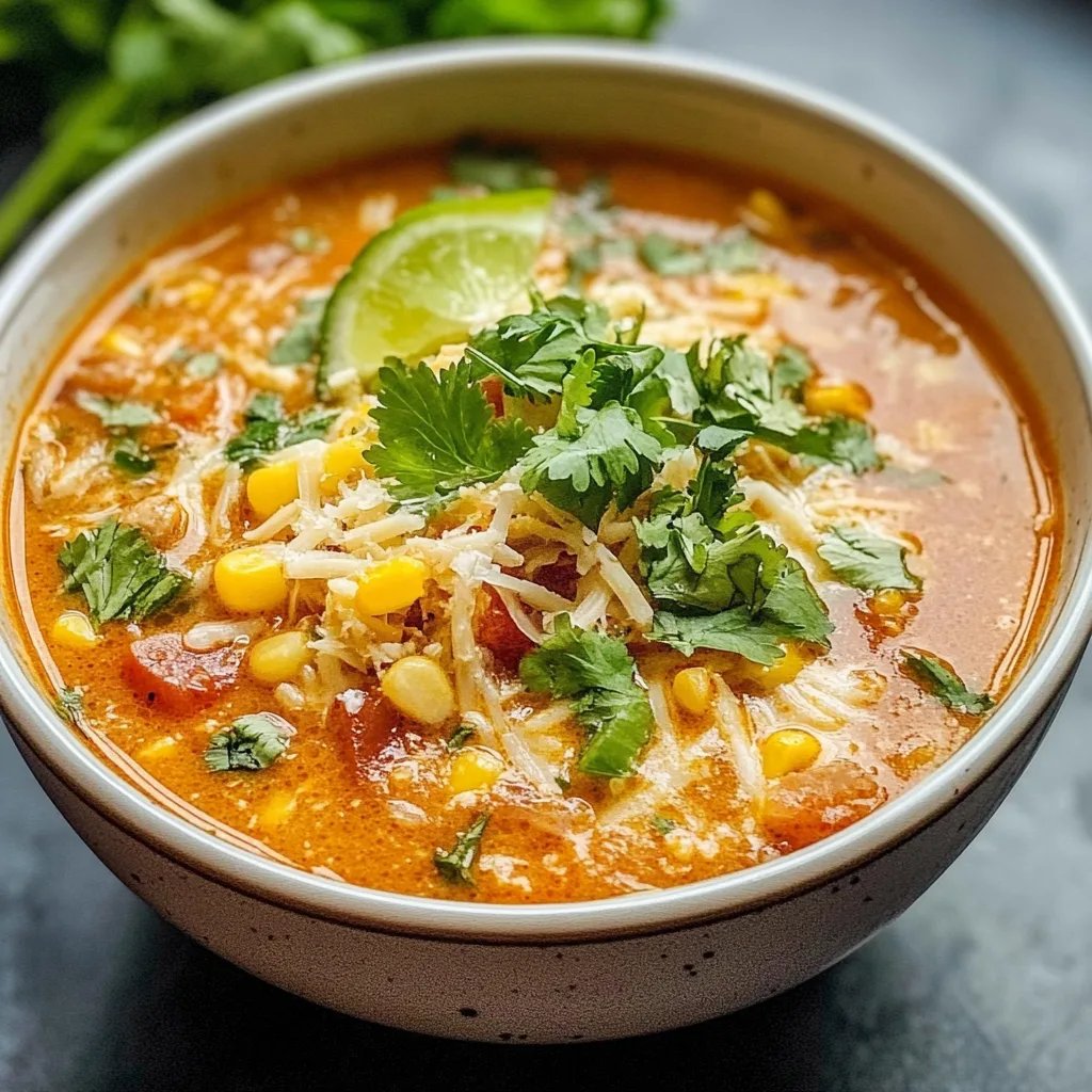 Mexican Street Corn Soup