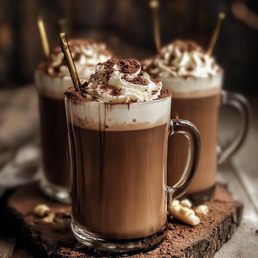 Liquid Gold Tahini Hot Chocolate