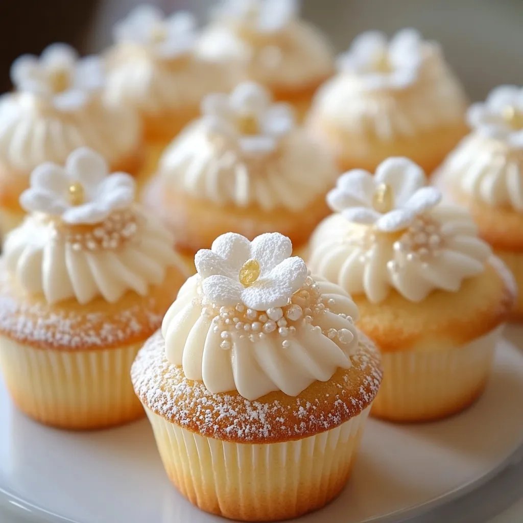 Japanese Cotton Cupcakes