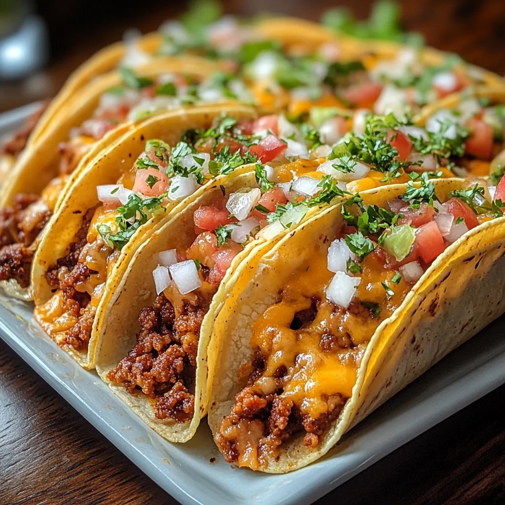 Oven-Baked Cheesy Tacos: An Amazing Ultimate Recipe You Need to Try