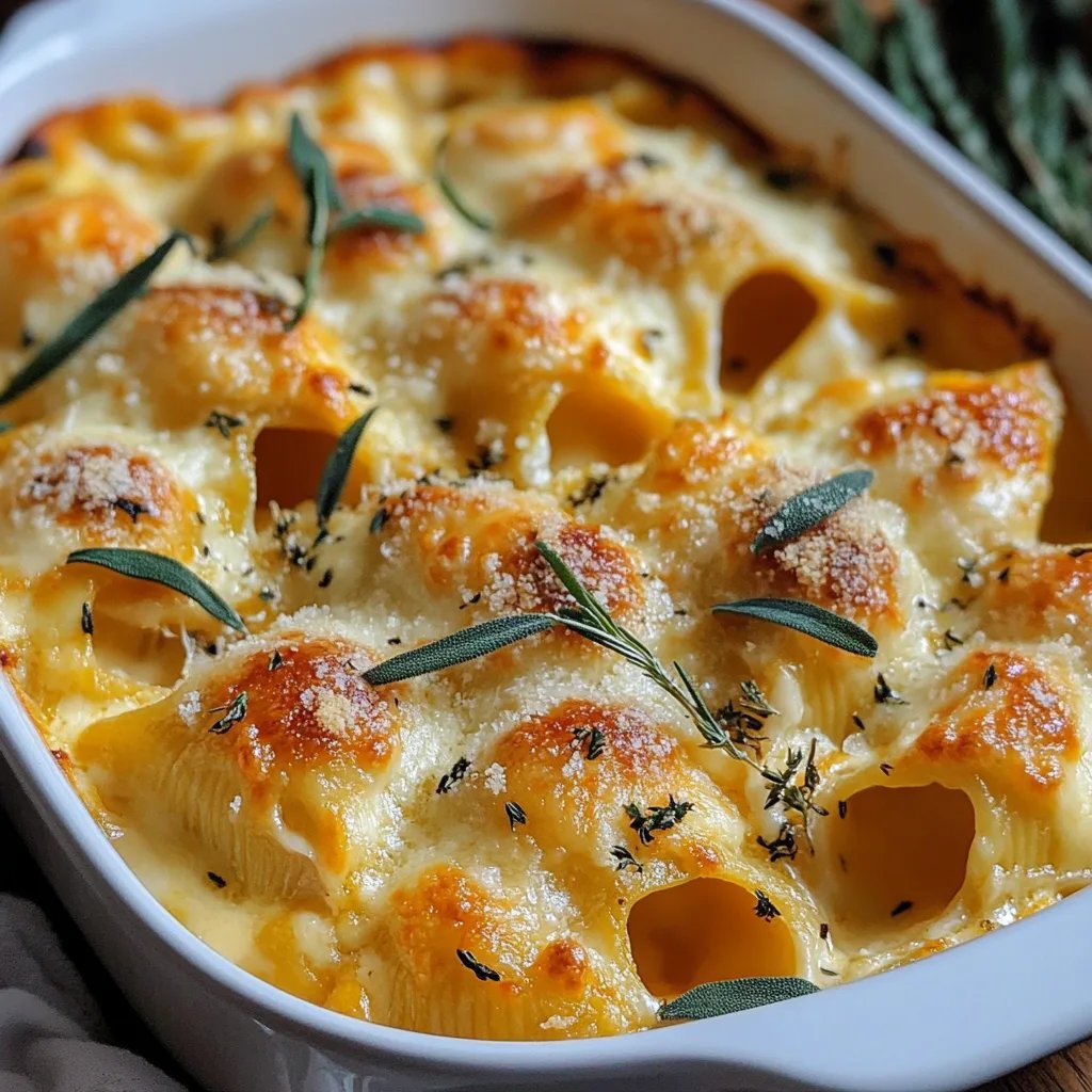Pumpkin & Gouda Stuffed Shells