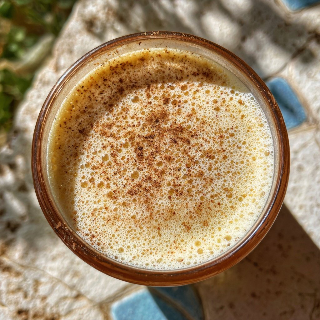 Dairy Free Eggnog with Almond Milk